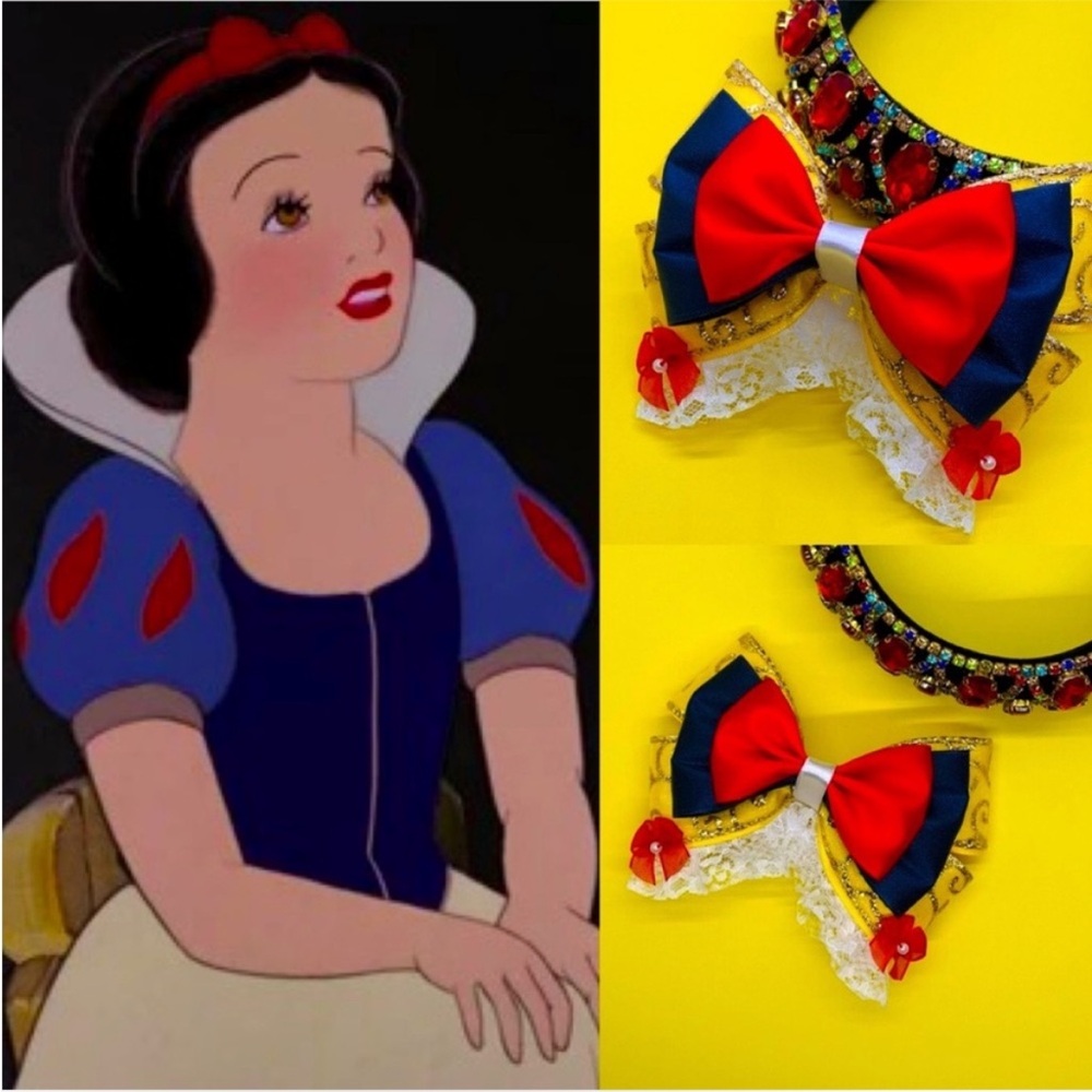 Disney Snow White Inspired Bow